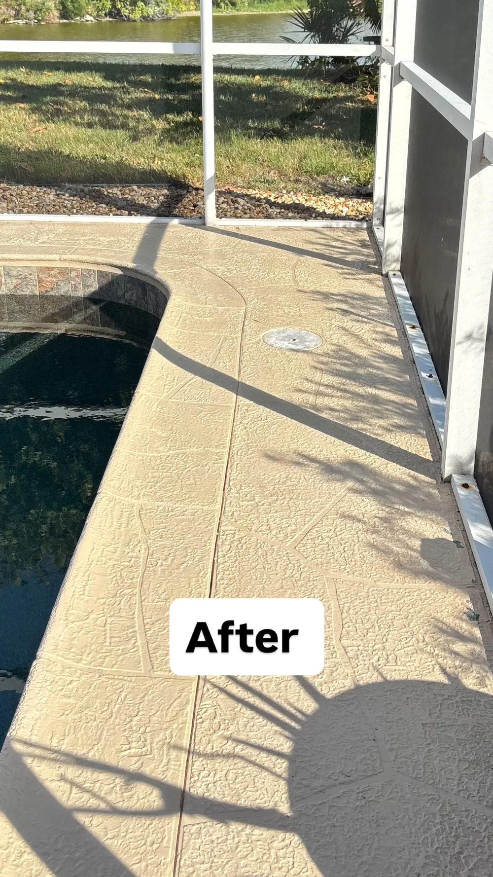 Oven interior before and after an Ocean View deep clean
